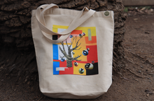 Load image into Gallery viewer, Colorful Tote Bag - Recycled Cotton